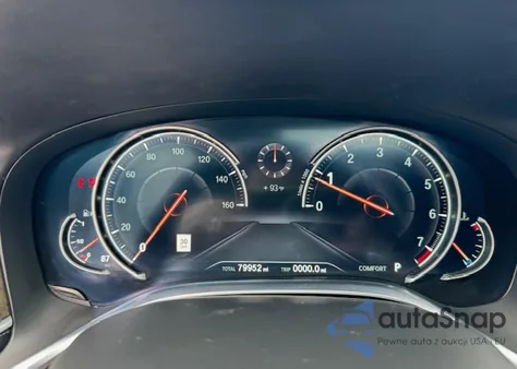 2017 BMW 750 I z USA, uszkodzony, nr VIN WBA7F0C34HGM22159